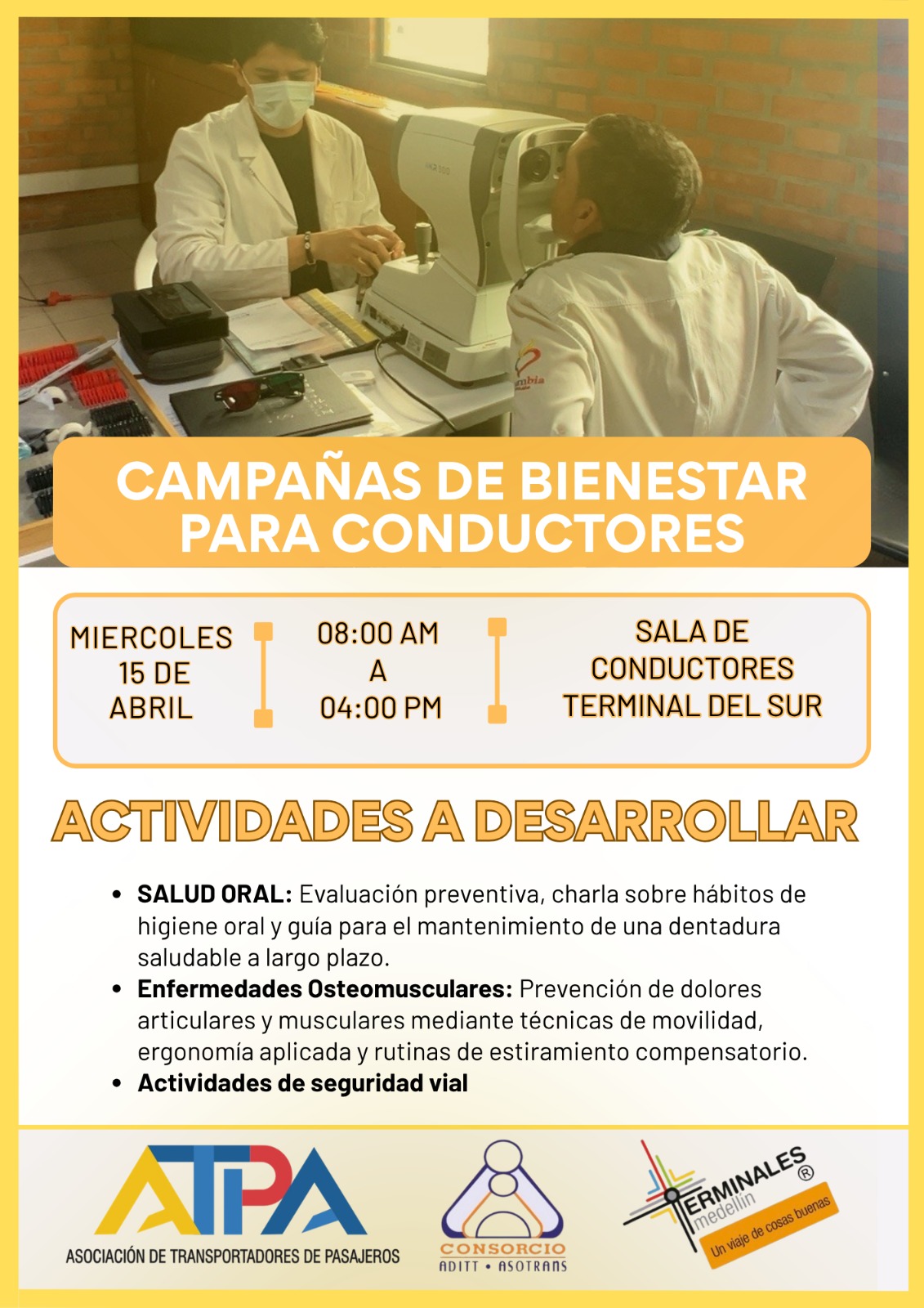 Campanas de Bienestar para Conductores