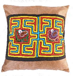 Cojines con molas 2 pájaros auténticos